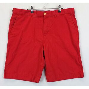 Tommy Hilfiger Chino Shorts Cotton Men 38 / 11 Red Outdoors Preppy Everyday